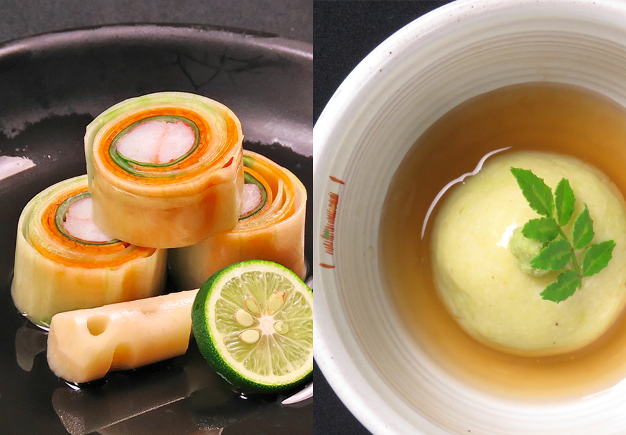 粋然のランチメニュー。一日限定6食のみ。前日までの要予約となります